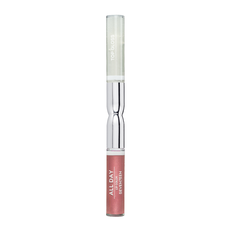 Жидкая стойкая помада-блеск All day lip color & top gloss, 85 сливовый металлик, 3,5 мл