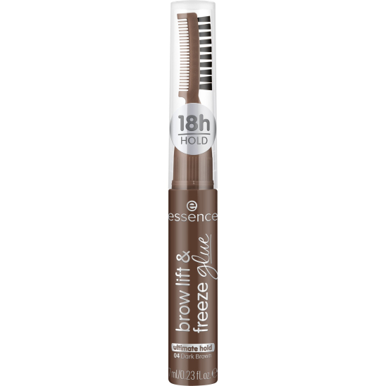 Гель для бровей brow lift & freeze glue, 04 Dark Brown - 1