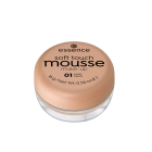 Тональный мусс Soft touch matt mousse, 01 песочный