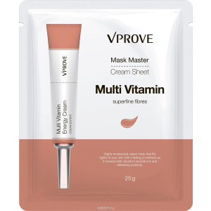 VPROVE - Кремовая маска для лица &quot;Маск Мастер&quot; с витаминами - тонизирующая - 25 г