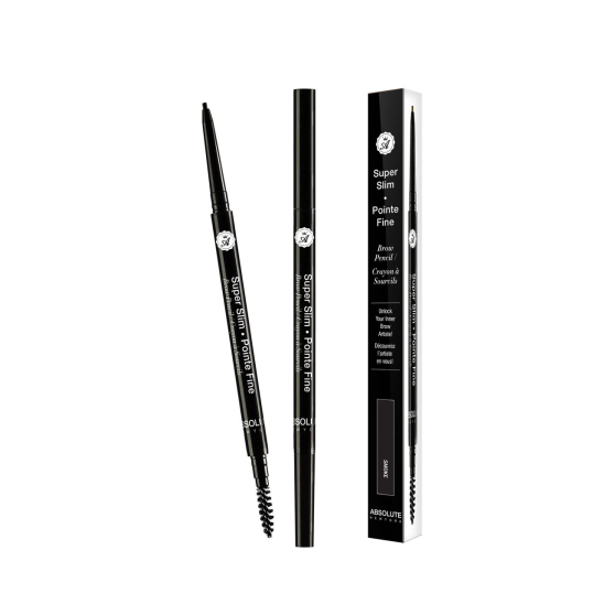 Ультратонкий карандаш для бровей Карандаш для бровей Super Slim Eye Brow Pencil Smoke - 1