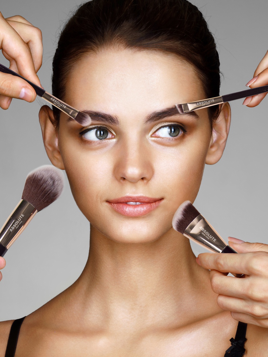 Кисть плоская для теней для век Eye Flat Crease Eye Brush