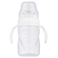 Антиколиковый поильник-непроливайка с ручками 9+, 270 мл Белый