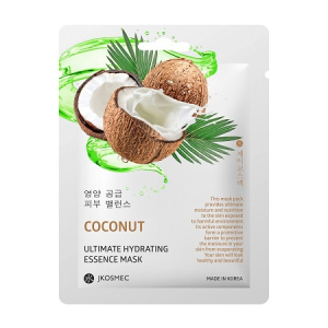 JKOSMEC - Ежедневная увлажняющая маска c экстрактом кокоса coconut ultimate hydrating essence mask 25 ml