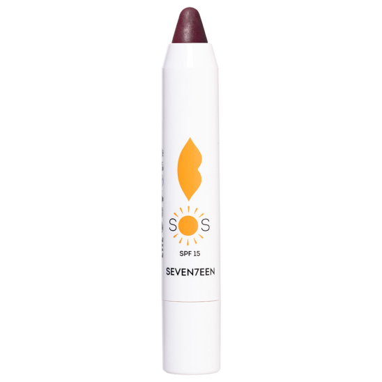 Восстанавливающий увлажняющий бальзам для губ SоS Lip Repair Spf 15+ Сливовый 51183106