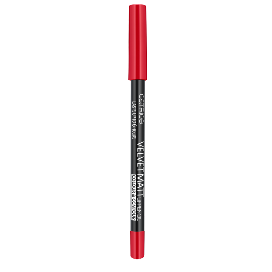 Контур для губ Velvet Matt Lip Pencil Colour & Contour, 050 красный - 2