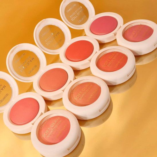 Румяна запеченные Soft Glam Baked Blush, 020 Peachy Breeze - 6
