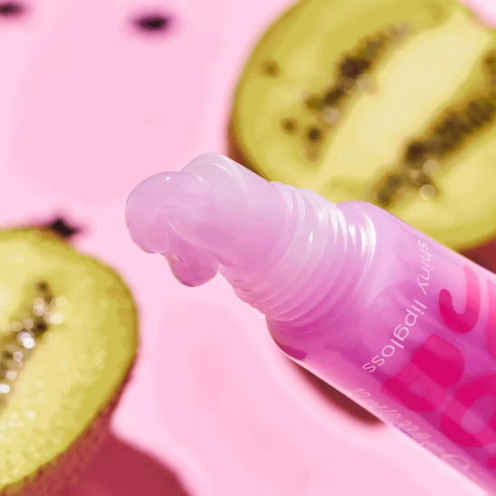 Блеск для губ Juicy Bomb Party shiny lipgloss, 04 Kiwi Kisses - 3