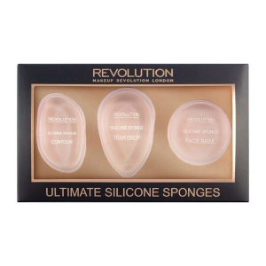Makeup Revolution - Набор силиконовых спонжей Ultimate Silicone Sponge Set