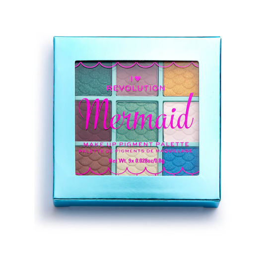 Палетка пигментов для лица Mermaid Make Up Pigment Palette - 3