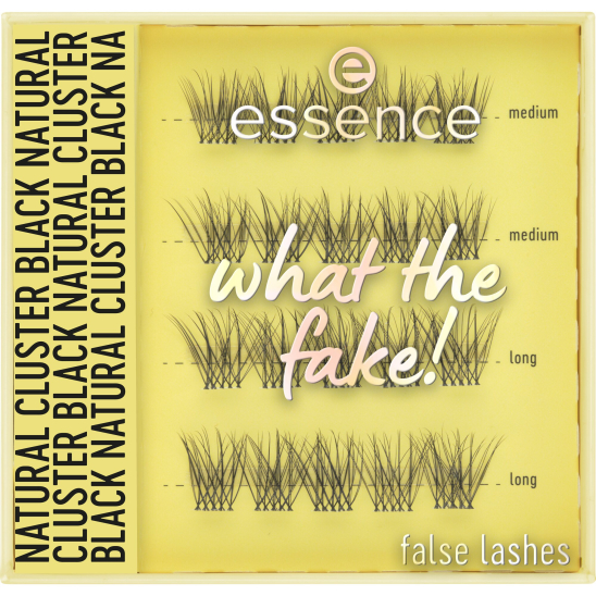 Накладные ресницы what the fake! false lashe, 06 Natural Cluster Black - 1
