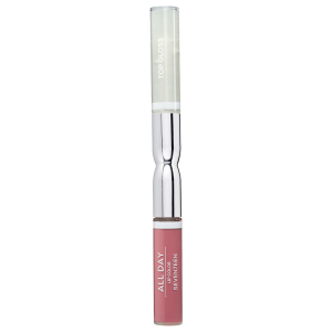 Seventeen - Жидкая стойкая помада-блеск All Day Lip Color & Top Gloss, 89 Оранжево-розовый