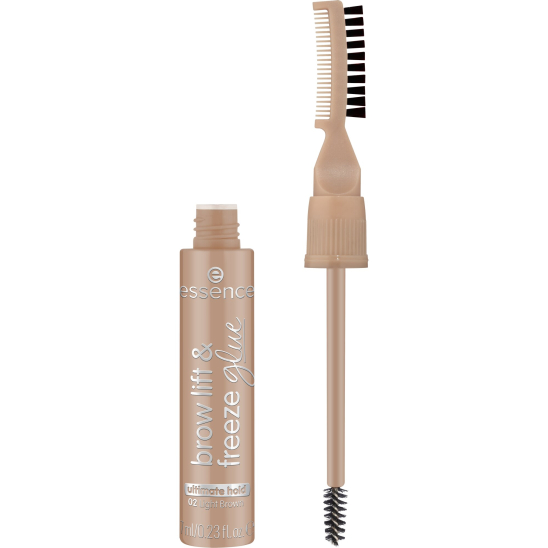 Гель для бровей brow lift & freeze glue, 02 Light Brown - 2