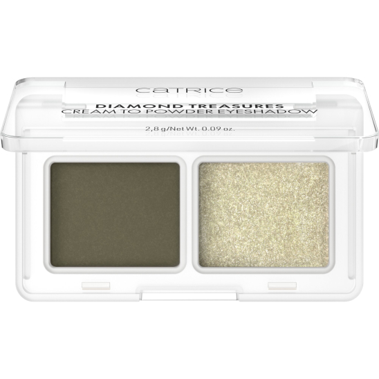 Палетка теней для век Diamond Treasures Cream to Powder Eyeshadow, 040 Olive Twinkle - 2