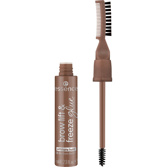 Гель для бровей brow lift & freeze glue, 03 Medium Brown - 2