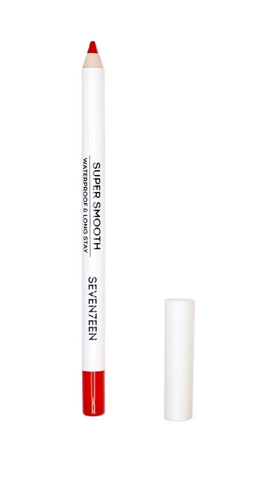 Карандаш для губ водостойкий с витамином Е Super Smooth WP Lip Liner, 27 Красный