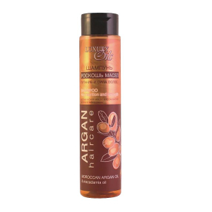 Luxury Oils - Шампунь Argan Haircare Питание и сила волос с органическими маслами арганы и макадамии350 мл
