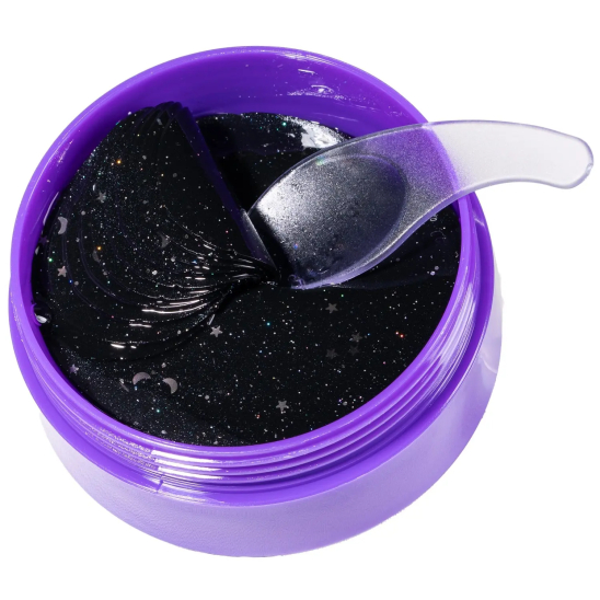 Гидрогелевые патчи для глаз HollyWeen Drama Queen с бамбуковым углем и коллагеном, 60 шт - 3