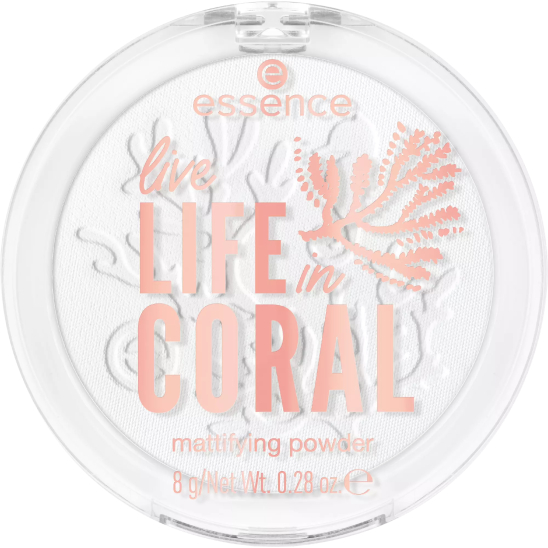 Пудра матирующая Live Life in Coral mattifying powder 01 - 1