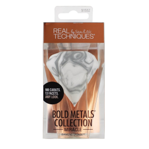 Real Techniques - Спонж - Bold Metals - Miracle Diamond Sponge New