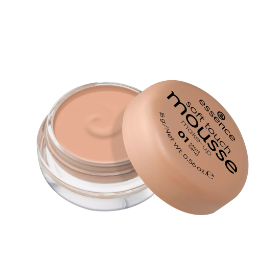 Тональный мусс Soft touch matt mousse, 01 matt sand/песочный - 2