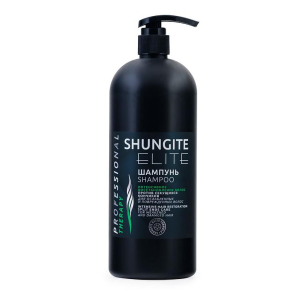 Shungite - Профессиональный шампунь «Интенсивное восстановление» Elite для ослабленных и поврежденных волос, 1000 мл
