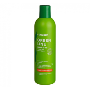 Concept - Шампунь-активатор роста волос - Active hair growth shampoo300 мл