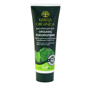 Karelia Organica - Био-крем для ног «Organic Podorozhnik» против натоптышей, трещин, огрубевшей кожи стоп75 мл