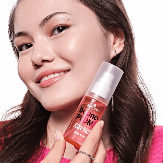 Фиксирующий увлажняющий спрей для лица Bouncy Plump Hydrating Dewy Spray - 3