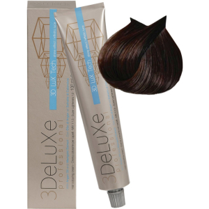 3Deluxe Professional - 4.3 Крем-краска для волос Каштановый золотистый100 мл