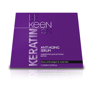 Keen - Кератиновая сыворотка для усталых волос Keratin Anti Aging Serum - 7*10 мл