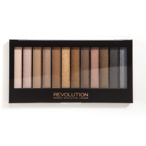 Makeup Revolution - Набор теней Redemption Palette Iconic 1, нюдовая