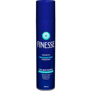 FINESSE - Лак для волос экстрасильной фиксации, 400 мл