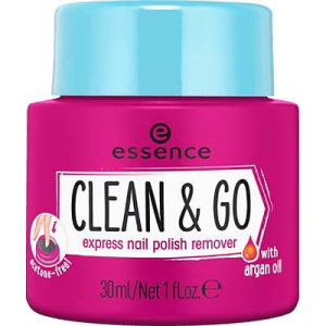 essence - Жидкость для снятия лака с губкой - clean & go express nail polish remover