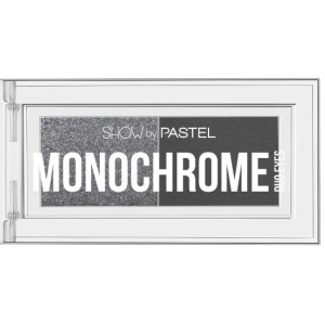 PASTEL Cosmetics - Палетка теней для век Monochrome Duo Eyes, 32 Blackout
