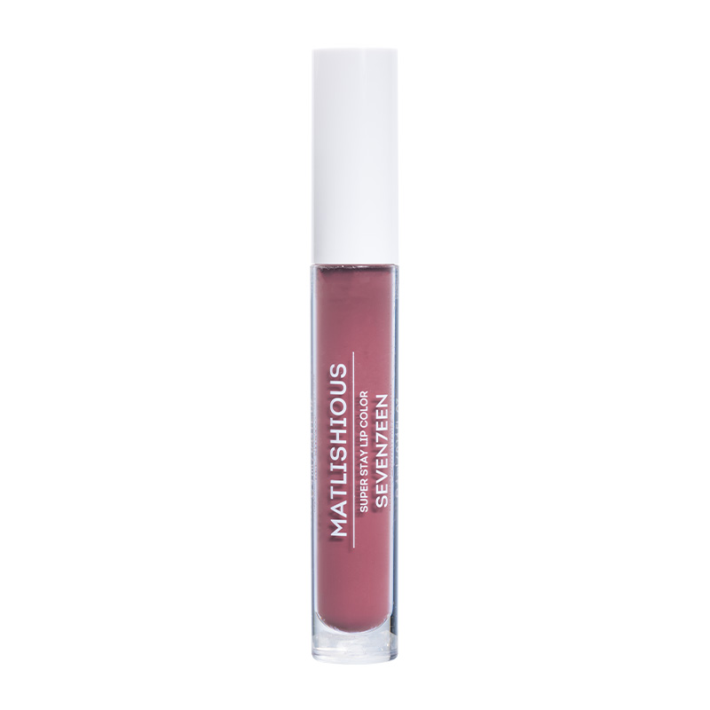 Жидкая помада-блеск Matlishious Super Stay Lip Color, 36 темный бежево-розовый