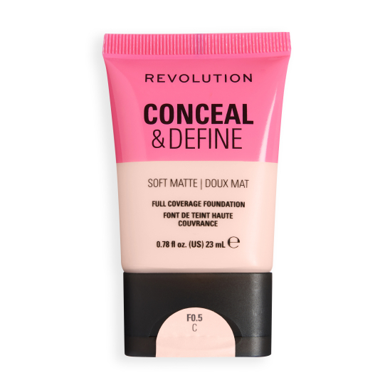 Тональная основа Conceal & Define Soft Matte Full, F0.5C - 1