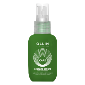 Ollin Professional - Сыворотка восстанавливающая с экстрактом семян льна50 мл