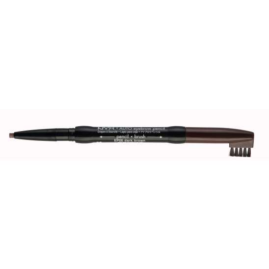 Карандаш для бровей auto eyebrow pencil - 05 dark brown - 1