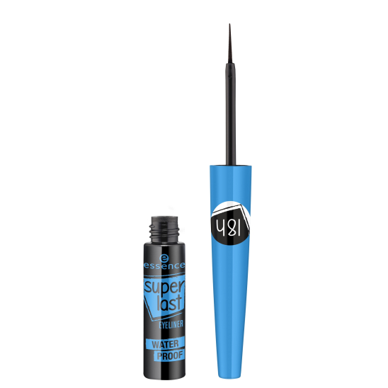 Подводка для глаз - superlast eyeliner waterproof, водостойкая черная - 2