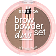 Набор для бровей brow powder duo set, 01 Light