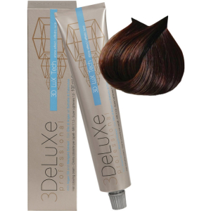 3Deluxe Professional - 5.4 Крем-краска для волос Светло-каштановый медный100 мл