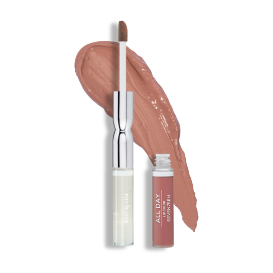 Жидкая стойкая помада-блеск All day lip color & top gloss, 03 - 1