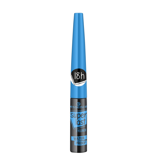 Подводка для глаз - superlast eyeliner waterproof, водостойкая черная - 1
