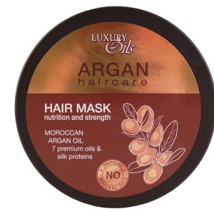 Luxury Oils - Маска для волос Argan Haircare Питание и сила с органическим маслом арганы и протеинами шелка250 мл
