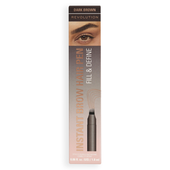 Маркер для бровей Instant Brow Hair Pen, Dark Brown - 4