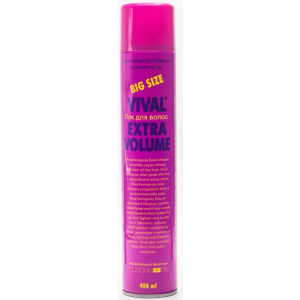 VIVAL beauty - Лак для волос Extra Volume400 мл