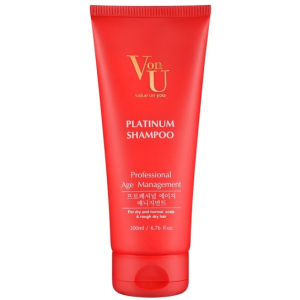 Von U - Шампунь для волос с платиной Platinum Shampoo - 200 мл