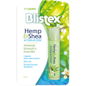 Blistex - Бальзам для губ Hemp&Shea Ваниль с мятой 4,25 гр.