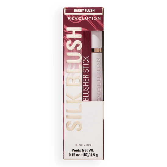 Румяна для лица в стике Skin Silk Marble Blush Stick, Berry Flush - 4